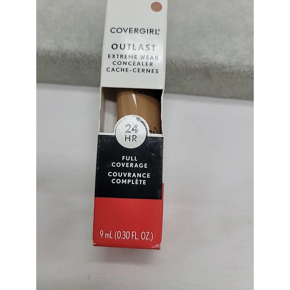 Covergirl Outlast Extreme Wear Concealer 865 Tawny Fauve Full Coverage Makeup